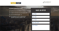 Desktop Screenshot of kushrush.com